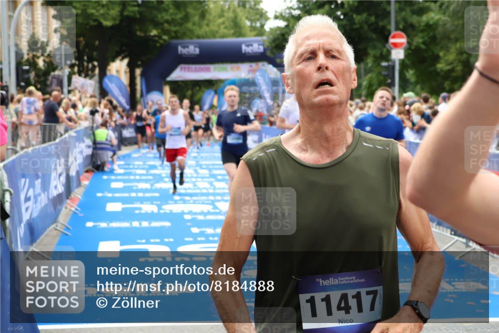 29.06.2025 - hella hamburg halbmarathon Zöllner http://msf.ph/oto/8184888 29.06.2025 10:42:13 Ziel 1441, 5682, 7765, 9365, 10216, 12098, 13709, 14899, 16626, 16677, 17363, 18772, 18802 meine-sportfotos.de