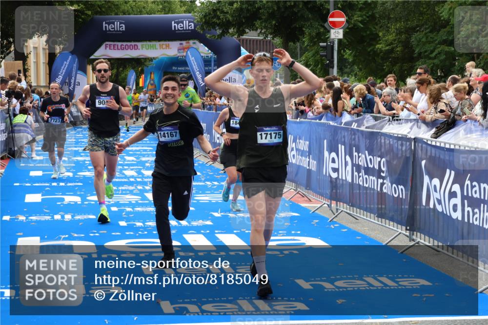 29.06.2025 - hella hamburg halbmarathon Zöllner http://msf.ph/oto/8185049 29.06.2025 10:33:22 Ziel 1959, 4679, 7723, 9047, 14167, 16881, 17175, 18455 meine-sportfotos.de
