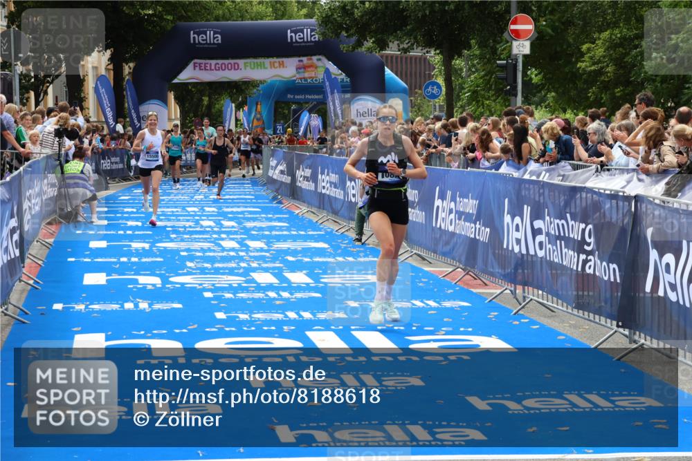 29.06.2025 - hella hamburg halbmarathon Zöllner http://msf.ph/oto/8188618 29.06.2025 10:33:58 Ziel 9519, 10865, 15500 meine-sportfotos.de