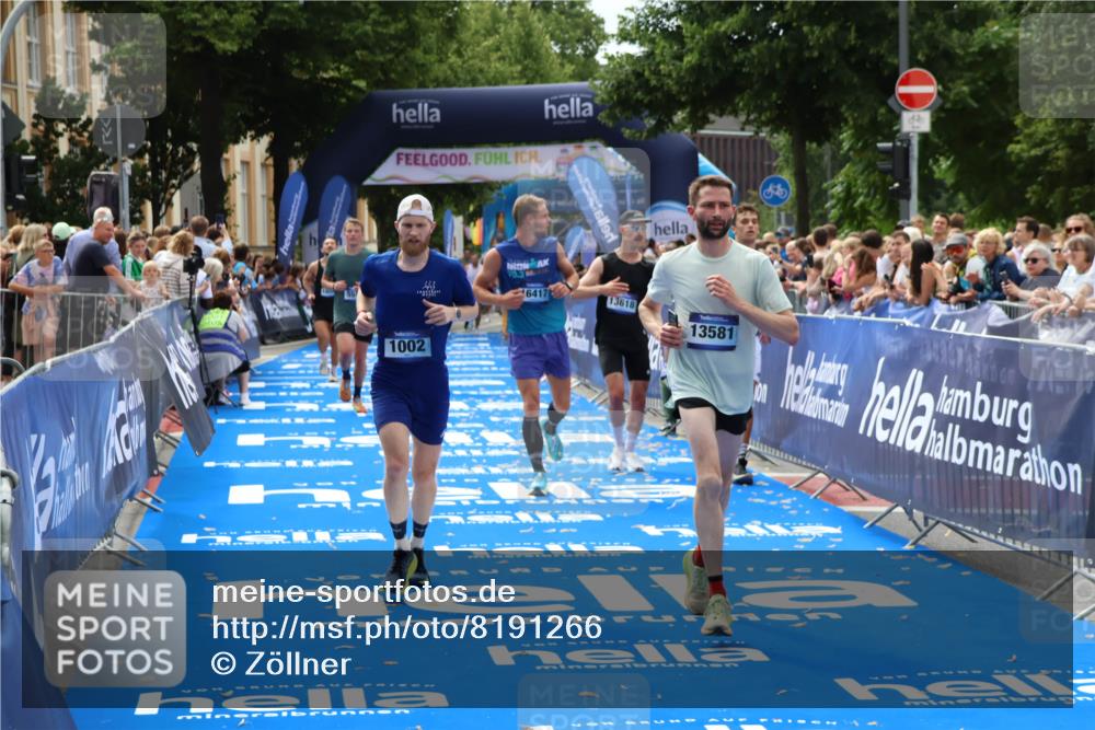 29.06.2025 - hella hamburg halbmarathon Zöllner http://msf.ph/oto/8191266 29.06.2025 10:34:27 Ziel 1002, 5550, 6305, 9686, 16417, 18099 meine-sportfotos.de