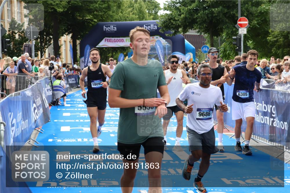 29.06.2025 - hella hamburg halbmarathon Zöllner http://msf.ph/oto/8191863 29.06.2025 10:34:32 Ziel 1644, 5550, 6305, 7534, 9686, 11230, 13618, 18099 meine-sportfotos.de