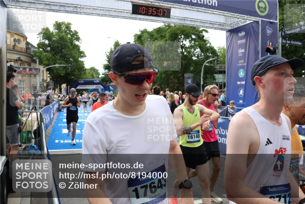29.06.2025 - hella hamburg halbmarathon Zöllner http://msf.ph/oto/8194000 29.06.2025 10:35:05 Ziel 7972, 8901, 12044, 14069, 15391, 15902, 16177, 16963, 16964 meine-sportfotos.de