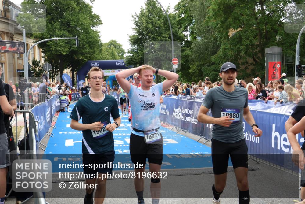 29.06.2025 - hella hamburg halbmarathon Zöllner http://msf.ph/oto/8196632 29.06.2025 10:35:37 Ziel 1344, 5269, 10384, 16123, 16695, 17612, 17826, 18841, 19022 meine-sportfotos.de