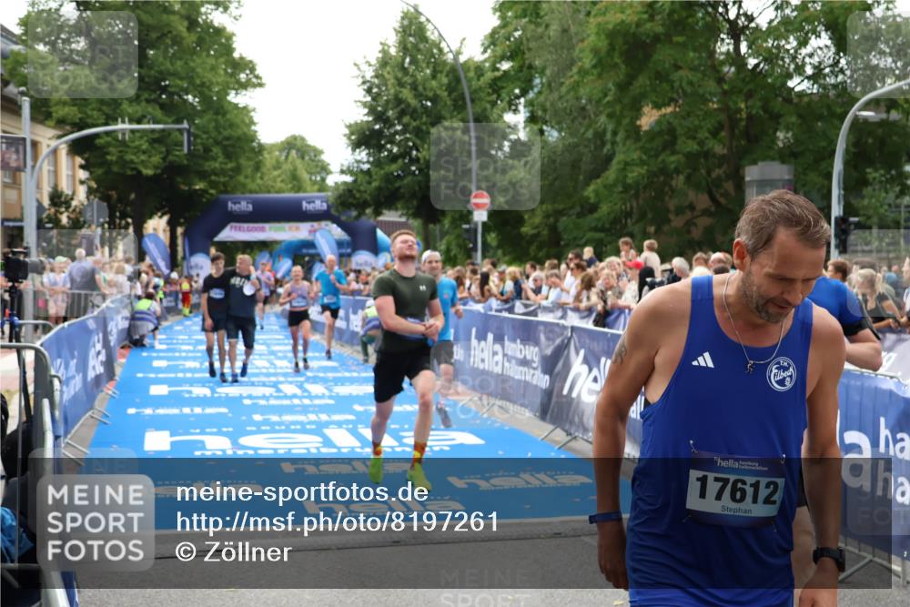 29.06.2025 - hella hamburg halbmarathon Zöllner http://msf.ph/oto/8197261 29.06.2025 10:35:43 Ziel 4062, 10384, 12462, 12899, 14841, 16123, 18841 meine-sportfotos.de
