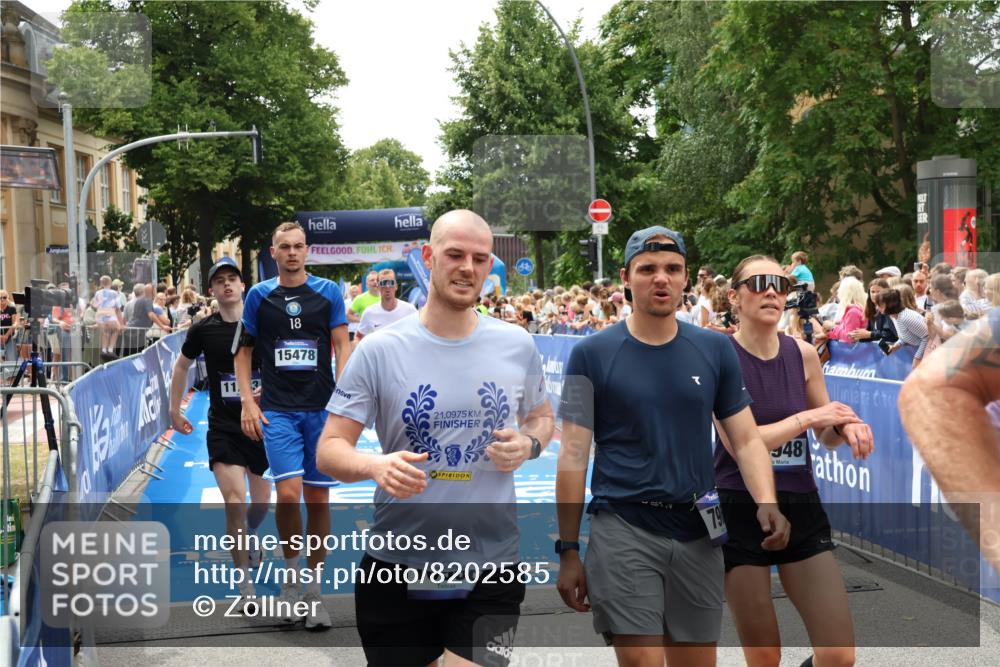 29.06.2025 - hella hamburg halbmarathon Zöllner http://msf.ph/oto/8202585 29.06.2025 10:47:50 Ziel 2340, 5915, 8564, 11283, 11961, 12679, 14383, 15478, 17229, 18356, 18430, 18836 meine-sportfotos.de