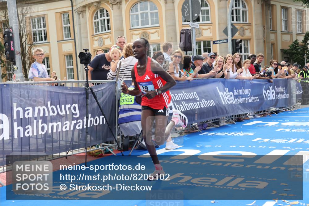 29.06.2025 - hella hamburg halbmarathon Strokosch-Dieckow http://msf.ph/oto/8205102 29.06.2025 10:12:24 Ziel 39, 47 meine-sportfotos.de