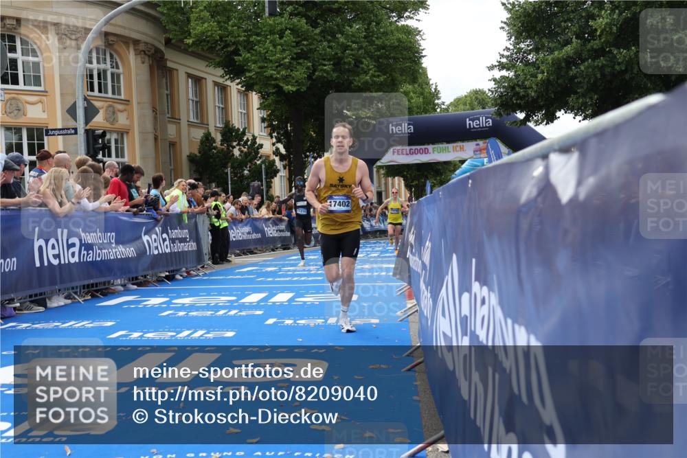 29.06.2025 - hella hamburg halbmarathon Strokosch-Dieckow http://msf.ph/oto/8209040 29.06.2025 10:20:52 Ziel 11210, 14766, 16988, 17402, 19075 meine-sportfotos.de