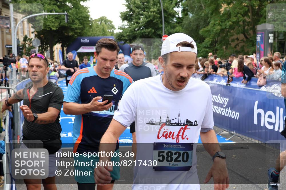 29.06.2025 - hella hamburg halbmarathon Zöllner http://msf.ph/oto/8217430 29.06.2025 10:51:36 Ziel 1335, 5008, 7943, 10691, 13327, 13403, 17131, 19007 meine-sportfotos.de
