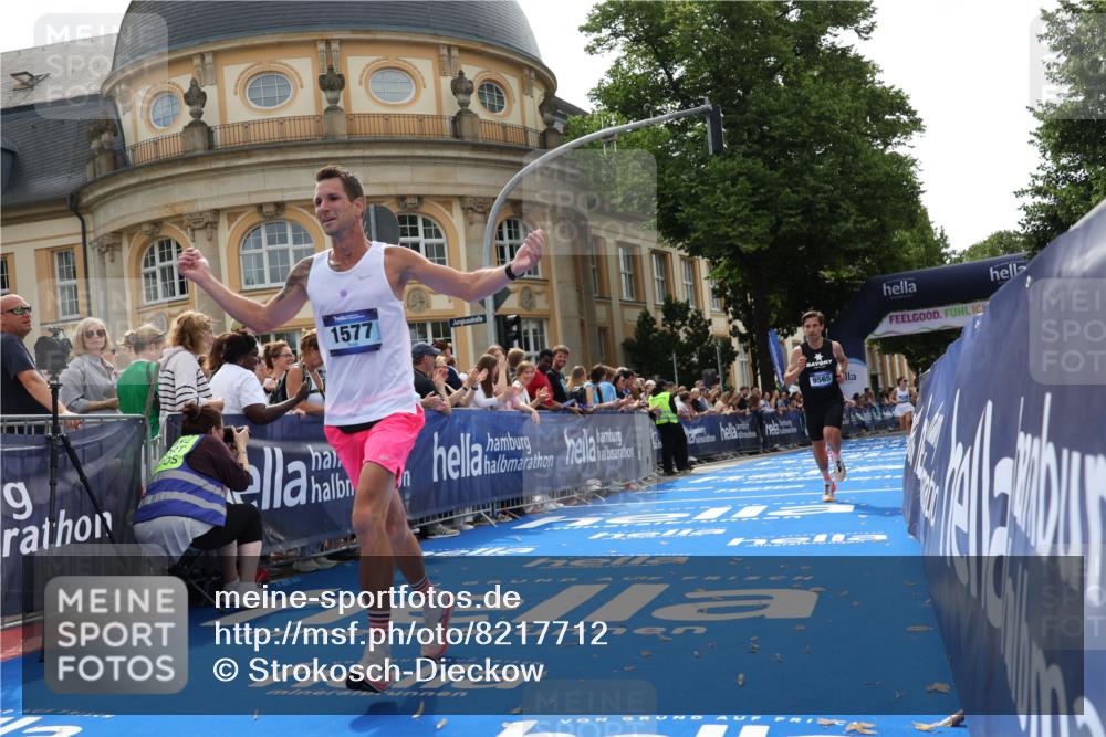 29.06.2025 - hella hamburg halbmarathon Strokosch-Dieckow http://msf.ph/oto/8217712 29.06.2025 10:26:39 Ziel 1065, 1577, 9565, 10848, 19076 meine-sportfotos.de