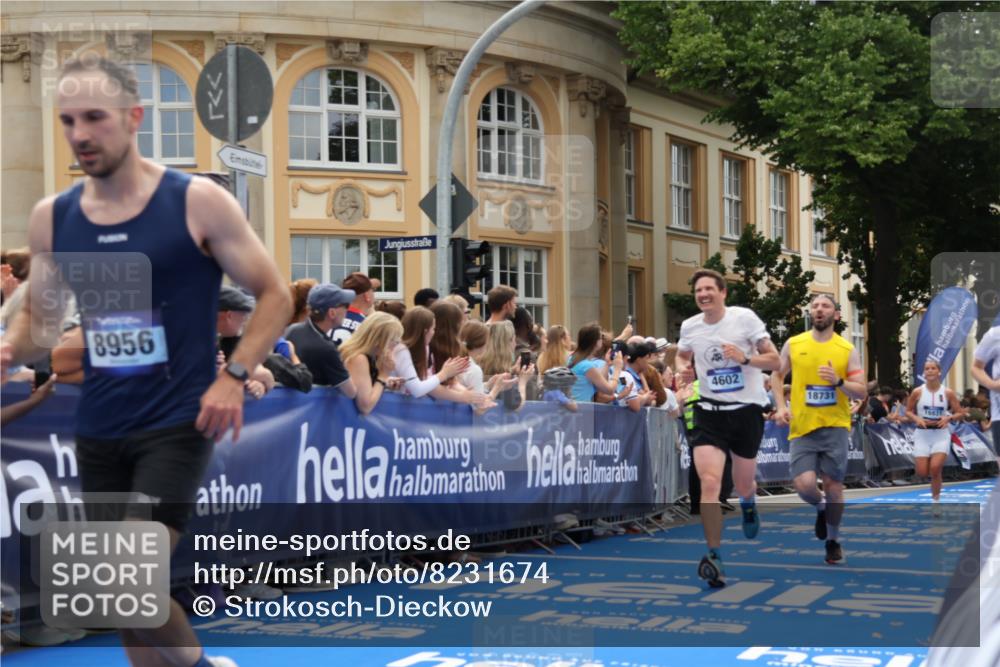 29.06.2025 - hella hamburg halbmarathon Strokosch-Dieckow http://msf.ph/oto/8231674 29.06.2025 10:33:29 Ziel 1053, 4602, 8312, 8956, 15326, 16931, 17056, 17489, 18731, 18854 meine-sportfotos.de