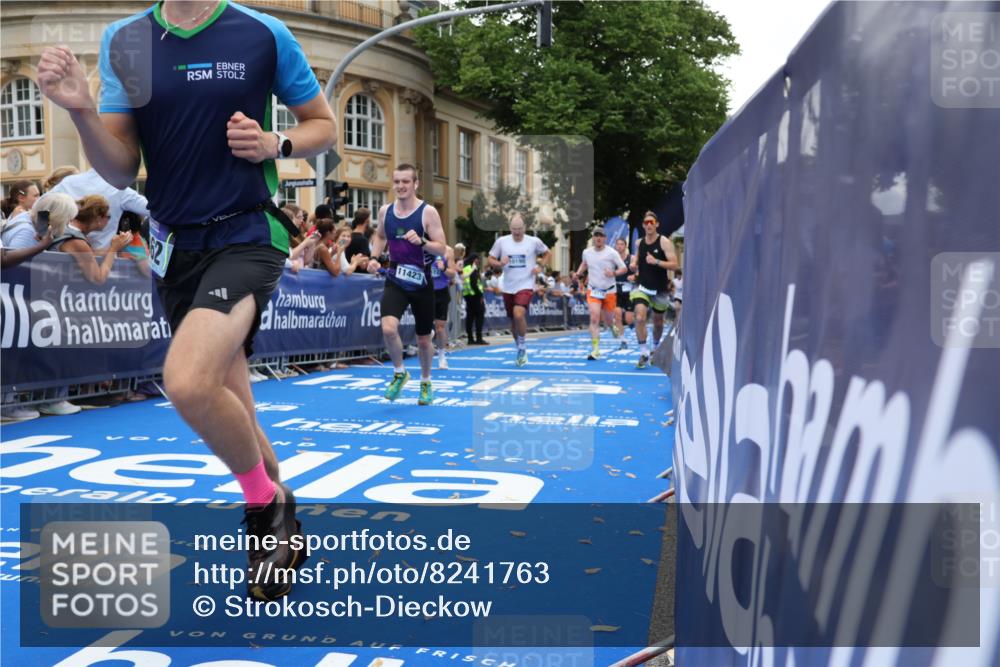 29.06.2025 - hella hamburg halbmarathon Strokosch-Dieckow http://msf.ph/oto/8241763 29.06.2025 10:37:13 Ziel 4860, 5003, 5923, 7482, 8362, 9178, 10190, 11423, 12900, 13854, 13972, 14387, 14459, 15178, 17137, 17726, 18824 meine-sportfotos.de