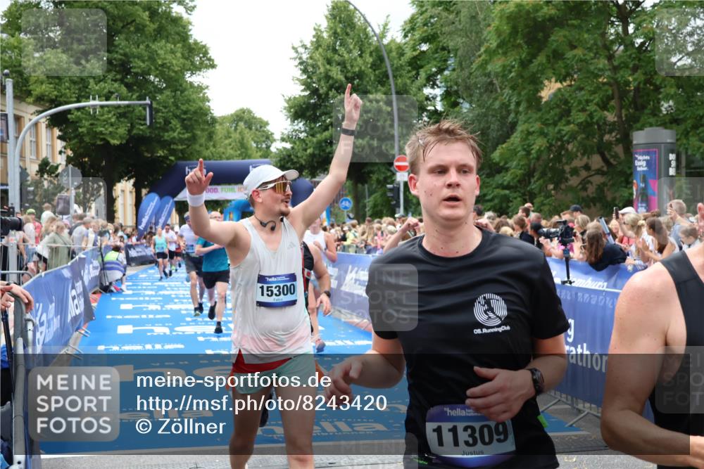 29.06.2025 - hella hamburg halbmarathon Zöllner http://msf.ph/oto/8243420 29.06.2025 10:56:30 Ziel 1583, 3048, 4029, 5672, 6399, 7742, 8863, 9622, 10665, 11231, 15407, 15818, 16257, 16261, 17268, 17734, 18746, 18835 meine-sportfotos.de
