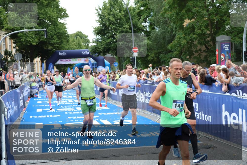 29.06.2025 - hella hamburg halbmarathon Zöllner http://msf.ph/oto/8246384 29.06.2025 10:57:10 Ziel 1485, 4261, 11143, 13691, 14139, 14408, 14588, 15726, 16909, 17617, 18208, 18719 meine-sportfotos.de