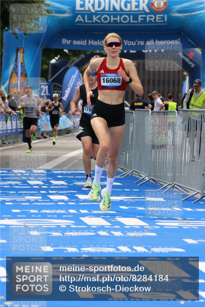 29.06.2025 - hella hamburg halbmarathon Strokosch-Dieckow http://msf.ph/oto/8284184 29.06.2025 10:22:01 Ziel 13751, 16068, 17886, 18693 meine-sportfotos.de