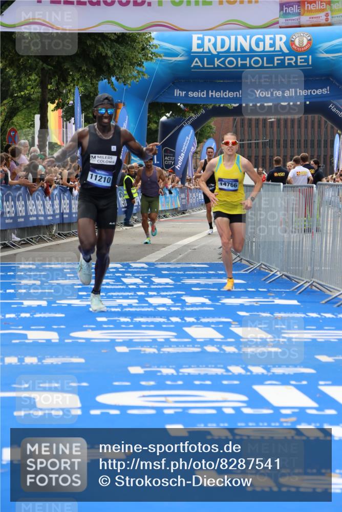 29.06.2025 - hella hamburg halbmarathon Strokosch-Dieckow http://msf.ph/oto/8287541 29.06.2025 10:20:50 Ziel 11210, 14766, 16988, 17402, 19075 meine-sportfotos.de
