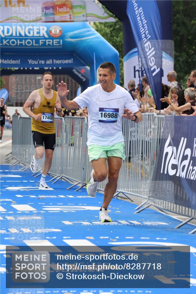 29.06.2025 - hella hamburg halbmarathon Strokosch-Dieckow http://msf.ph/oto/8287718 29.06.2025 10:20:47 Ziel 11210, 14360, 14766, 16988, 17402 meine-sportfotos.de