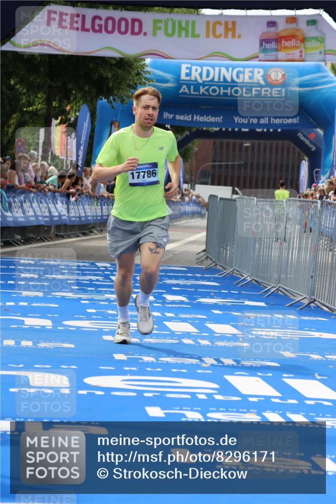 29.06.2025 - hella hamburg halbmarathon Strokosch-Dieckow http://msf.ph/oto/8296171 29.06.2025 10:18:09 Ziel 17786 meine-sportfotos.de