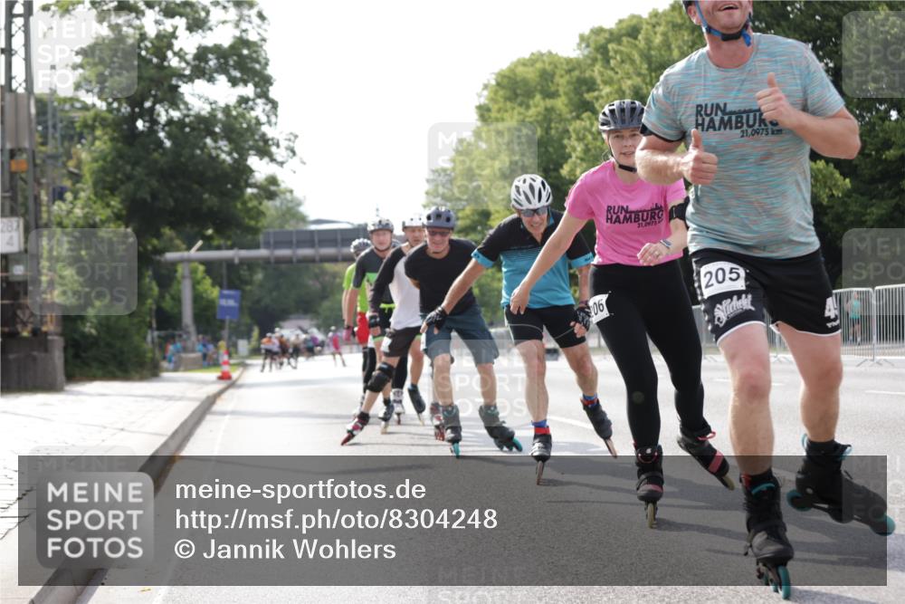 29.06.2025 - hella hamburg halbmarathon Jannik Wohlers http://msf.ph/oto/8304248 29.06.2025 08:57:25 Lombardsbrücke  meine-sportfotos.de