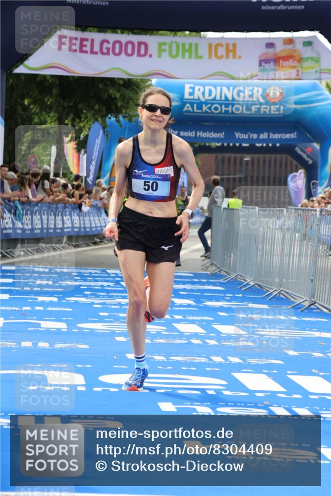 29.06.2025 - hella hamburg halbmarathon Strokosch-Dieckow http://msf.ph/oto/8304409 29.06.2025 10:16:09 Ziel 50 meine-sportfotos.de