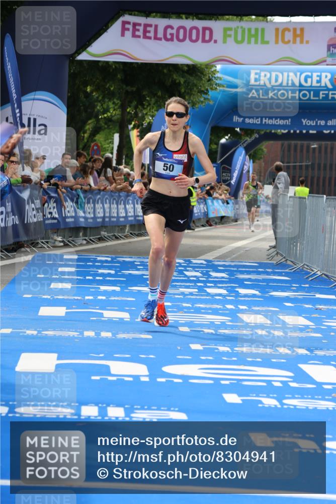 29.06.2025 - hella hamburg halbmarathon Strokosch-Dieckow http://msf.ph/oto/8304941 29.06.2025 10:16:08 Ziel 50 meine-sportfotos.de