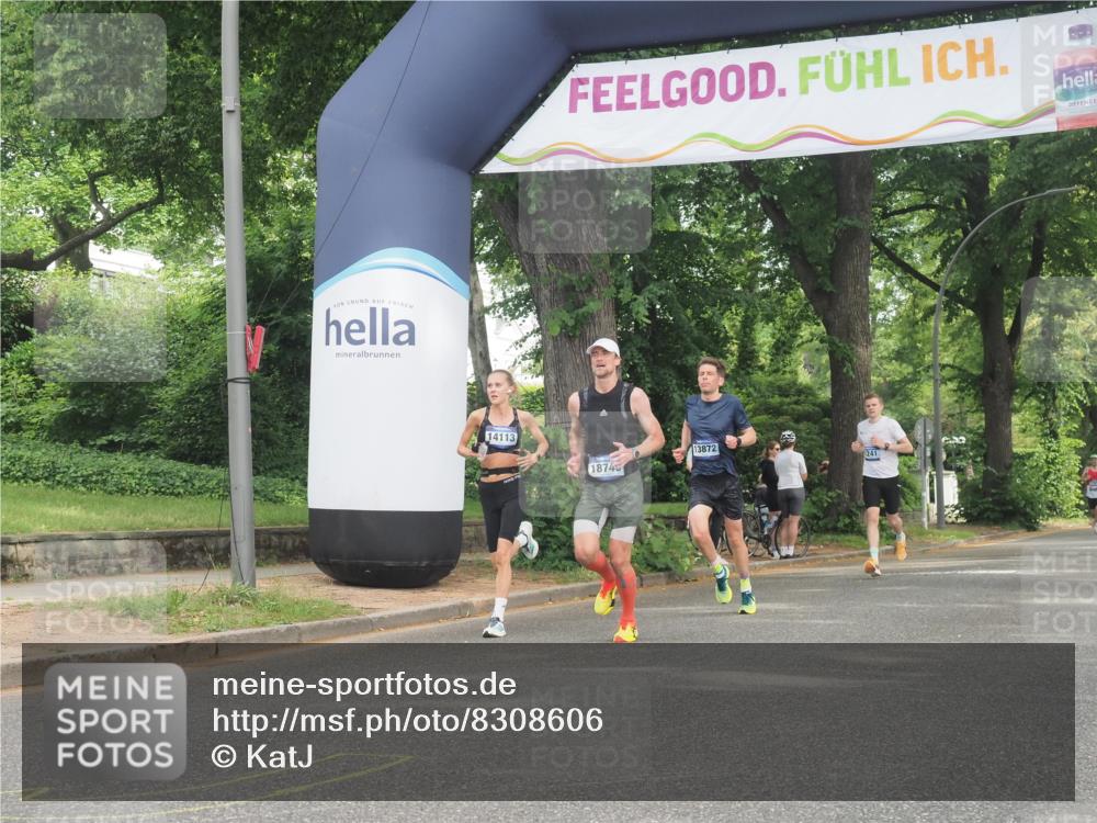 29.06.2025 - hella hamburg halbmarathon KatJ http://msf.ph/oto/8308606 29.06.2025 10:15:00 Zwischen KM18-KM19  meine-sportfotos.de