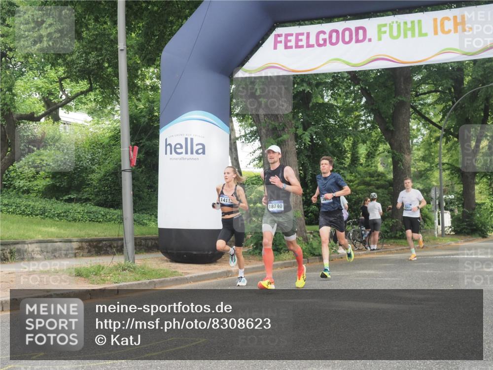 29.06.2025 - hella hamburg halbmarathon KatJ http://msf.ph/oto/8308623 29.06.2025 10:15:00 Zwischen KM18-KM19  meine-sportfotos.de