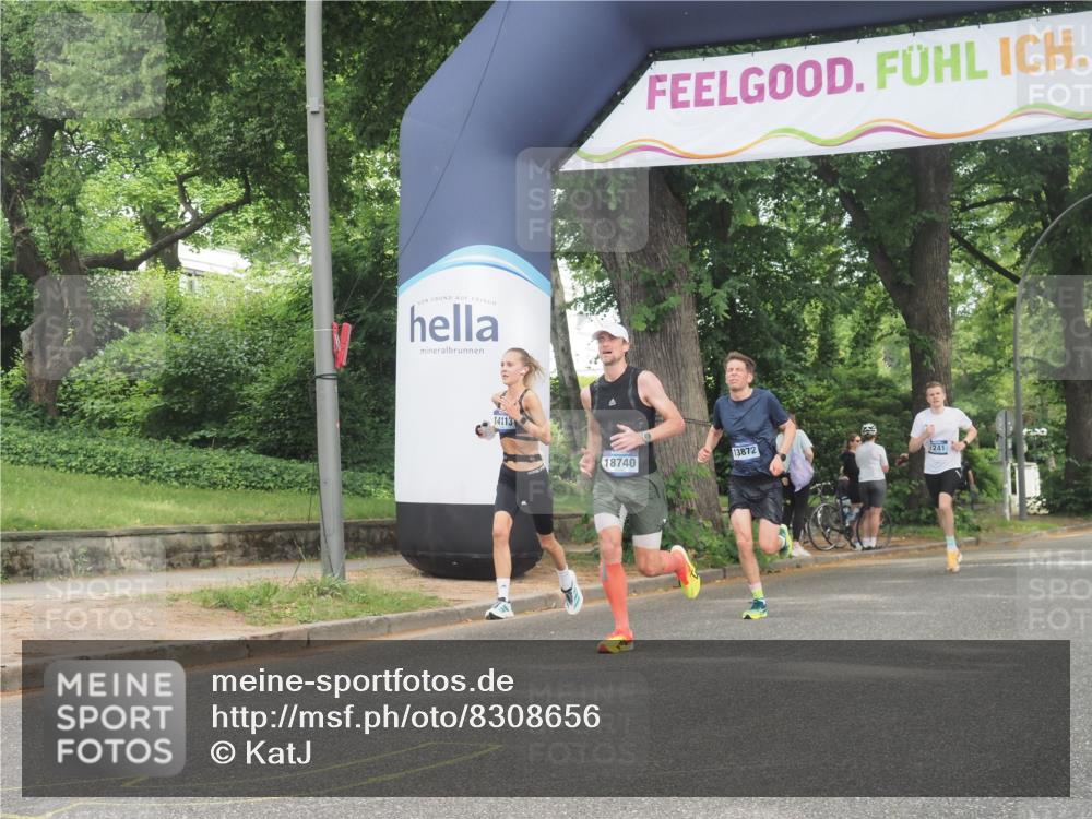 29.06.2025 - hella hamburg halbmarathon KatJ http://msf.ph/oto/8308656 29.06.2025 10:15:00 Zwischen KM18-KM19  meine-sportfotos.de