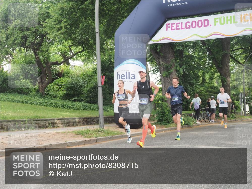 29.06.2025 - hella hamburg halbmarathon KatJ http://msf.ph/oto/8308715 29.06.2025 10:15:00 Zwischen KM18-KM19  meine-sportfotos.de