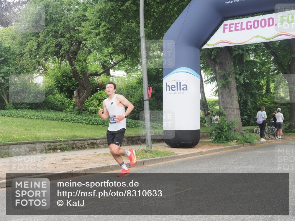 29.06.2025 - hella hamburg halbmarathon KatJ http://msf.ph/oto/8310633 29.06.2025 10:15:13 Zwischen KM18-KM19  meine-sportfotos.de
