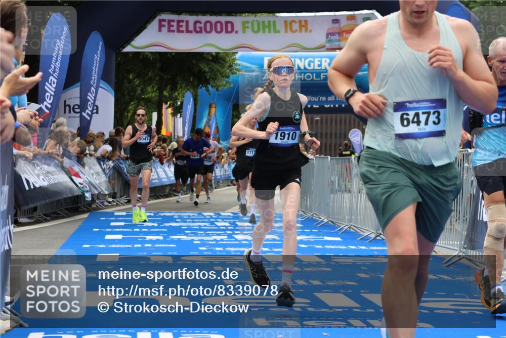 29.06.2025 - hella hamburg halbmarathon Strokosch-Dieckow http://msf.ph/oto/8339078 29.06.2025 10:33:09 Ziel 1910, 6473, 7723, 9047, 14167, 14276, 17175, 17802, 18455 meine-sportfotos.de