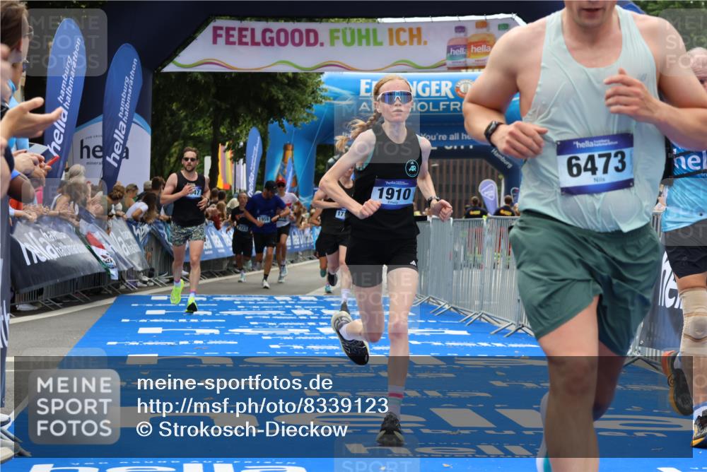 29.06.2025 - hella hamburg halbmarathon Strokosch-Dieckow http://msf.ph/oto/8339123 29.06.2025 10:33:09 Ziel 1910, 6473, 7723, 9047, 14167, 14276, 17175, 17802, 18455 meine-sportfotos.de