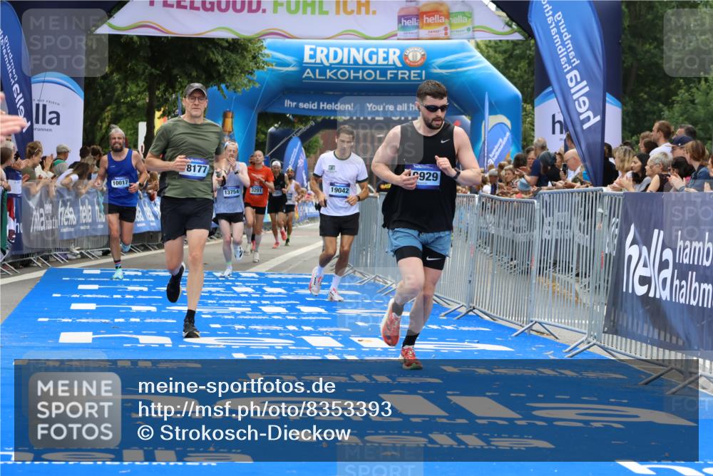 29.06.2025 - hella hamburg halbmarathon Strokosch-Dieckow http://msf.ph/oto/8353393 29.06.2025 10:31:06 Ziel 3201, 5826, 10017, 10298, 10929, 12232, 13754, 18177 meine-sportfotos.de