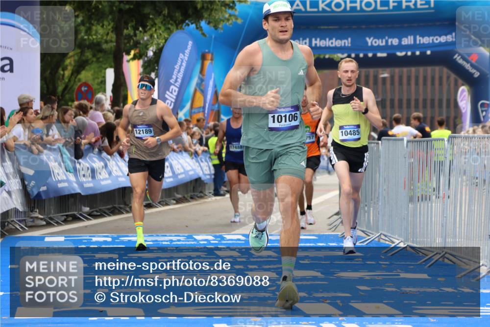 29.06.2025 - hella hamburg halbmarathon Strokosch-Dieckow http://msf.ph/oto/8369088 29.06.2025 10:27:56 Ziel 10106, 10485, 12189, 13383, 14757, 16377, 17488 meine-sportfotos.de