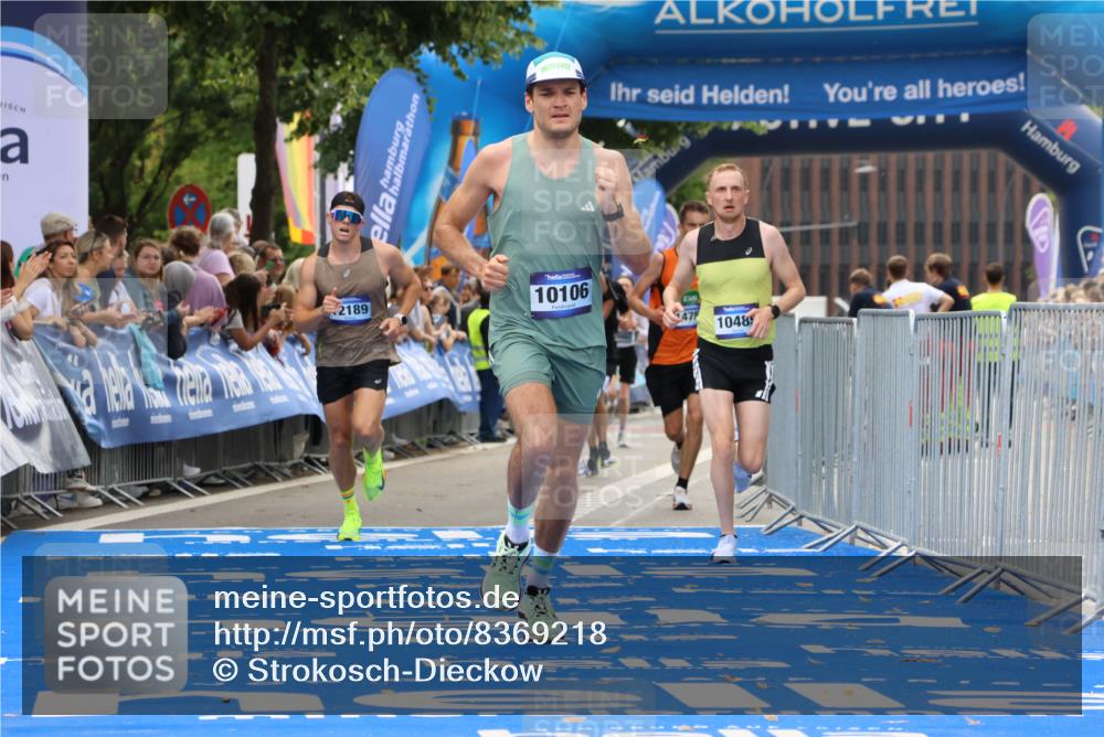 29.06.2025 - hella hamburg halbmarathon Strokosch-Dieckow http://msf.ph/oto/8369218 29.06.2025 10:27:55 Ziel 10106, 10485, 12189, 13383, 16377, 17488 meine-sportfotos.de