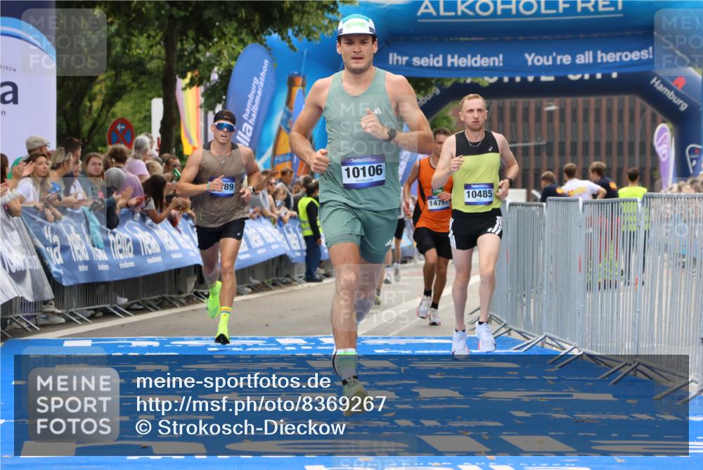 29.06.2025 - hella hamburg halbmarathon Strokosch-Dieckow http://msf.ph/oto/8369267 29.06.2025 10:27:56 Ziel 10106, 10485, 12189, 13383, 14757, 16377, 17488 meine-sportfotos.de