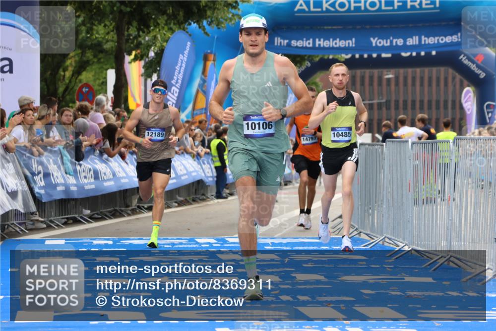 29.06.2025 - hella hamburg halbmarathon Strokosch-Dieckow http://msf.ph/oto/8369311 29.06.2025 10:27:56 Ziel 10106, 10485, 12189, 13383, 14757, 16377, 17488 meine-sportfotos.de