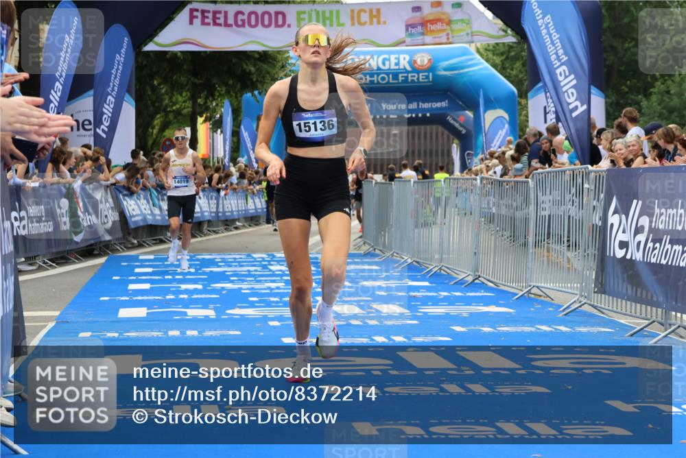 29.06.2025 - hella hamburg halbmarathon Strokosch-Dieckow http://msf.ph/oto/8372214 29.06.2025 10:27:20 Ziel 4678, 14019, 15136, 15576, 15583, 18037, 18124, 18567 meine-sportfotos.de