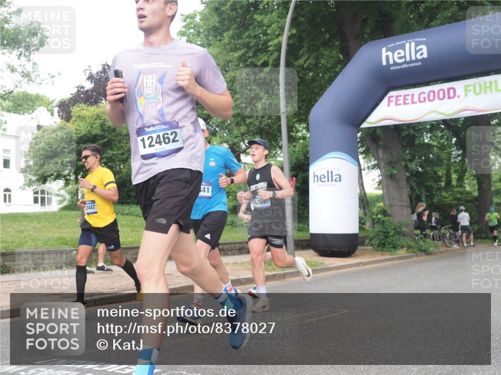29.06.2025 - hella hamburg halbmarathon KatJ http://msf.ph/oto/8378027 29.06.2025 10:24:45 Zwischen KM18-KM19 3809 meine-sportfotos.de