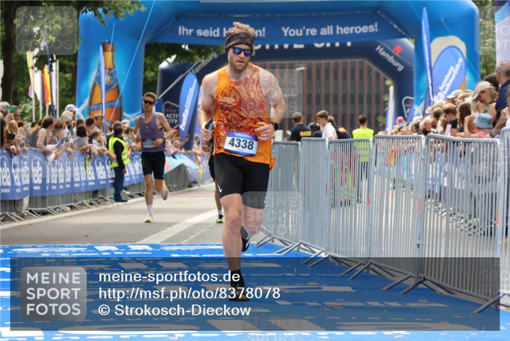 29.06.2025 - hella hamburg halbmarathon Strokosch-Dieckow http://msf.ph/oto/8378078 29.06.2025 10:25:36 Ziel 4338, 11228, 13346, 14107 meine-sportfotos.de