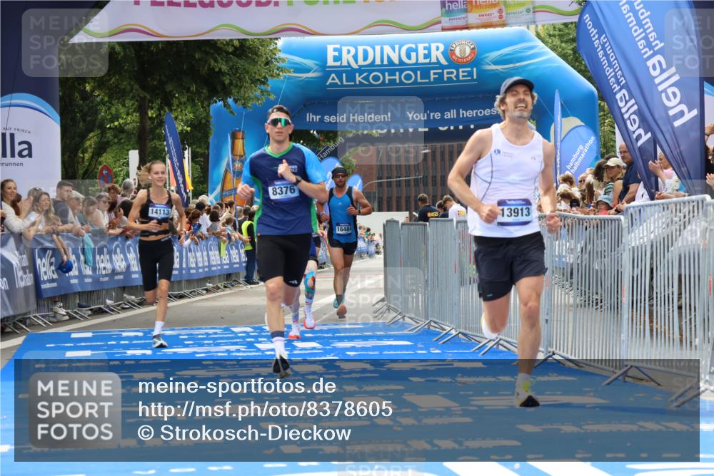 29.06.2025 - hella hamburg halbmarathon Strokosch-Dieckow http://msf.ph/oto/8378605 29.06.2025 10:25:10 Ziel 8376, 11078, 11994, 13913, 14113, 15483, 16484 meine-sportfotos.de