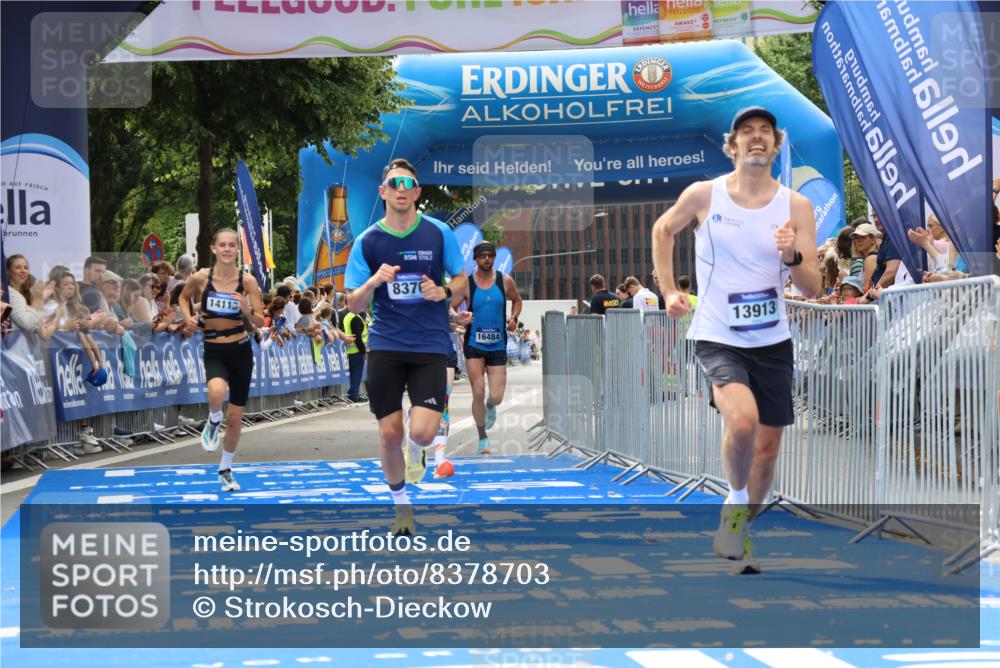29.06.2025 - hella hamburg halbmarathon Strokosch-Dieckow http://msf.ph/oto/8378703 29.06.2025 10:25:10 Ziel 8376, 11078, 11994, 13913, 14113, 15483, 16484 meine-sportfotos.de