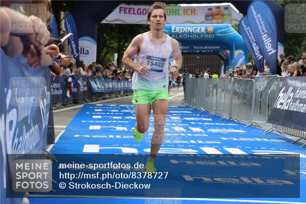 29.06.2025 - hella hamburg halbmarathon Strokosch-Dieckow http://msf.ph/oto/8378727 29.06.2025 10:25:05 Ziel 2483, 8376, 11078, 11994, 13913, 14113, 15483 meine-sportfotos.de
