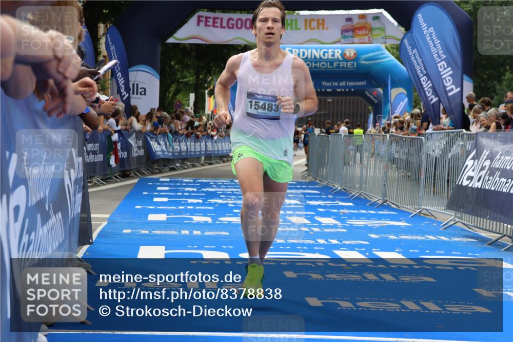 29.06.2025 - hella hamburg halbmarathon Strokosch-Dieckow http://msf.ph/oto/8378838 29.06.2025 10:25:05 Ziel 2483, 8376, 11078, 11994, 13913, 14113, 15483 meine-sportfotos.de