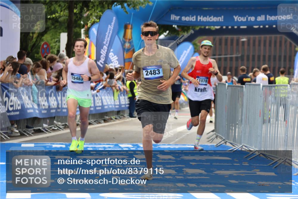 29.06.2025 - hella hamburg halbmarathon Strokosch-Dieckow http://msf.ph/oto/8379115 29.06.2025 10:25:01 Ziel 2483, 10867, 11078, 15483 meine-sportfotos.de