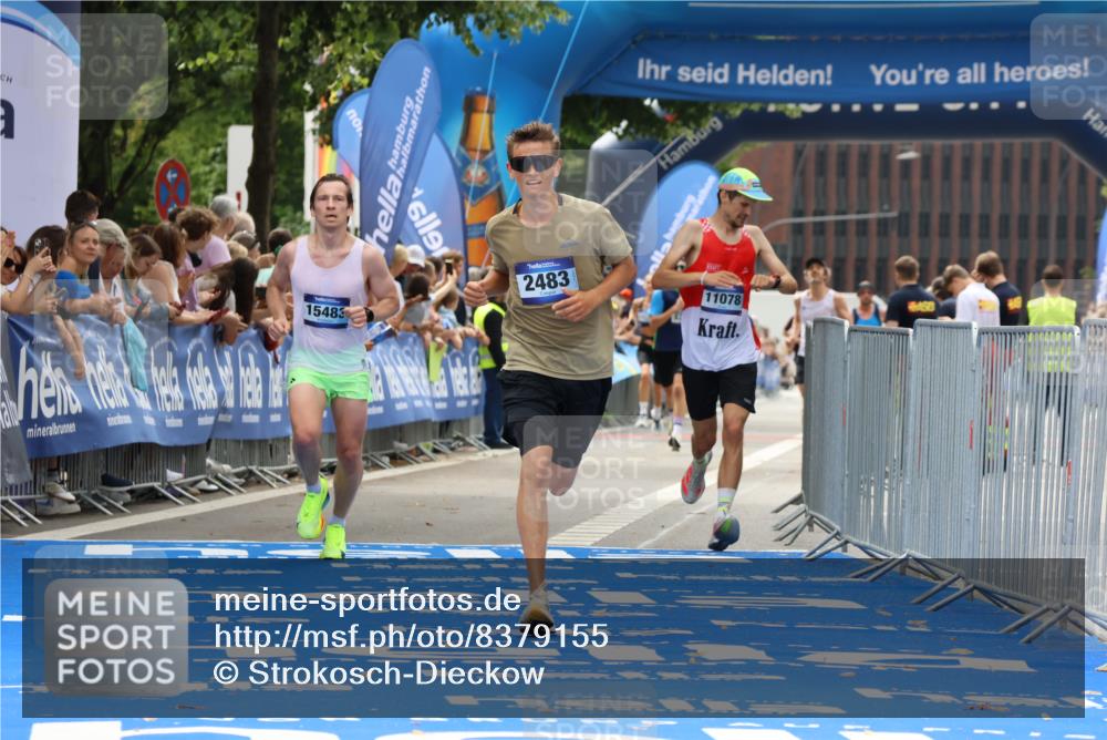 29.06.2025 - hella hamburg halbmarathon Strokosch-Dieckow http://msf.ph/oto/8379155 29.06.2025 10:25:00 Ziel 2483, 10867, 11078, 15483, 17752 meine-sportfotos.de