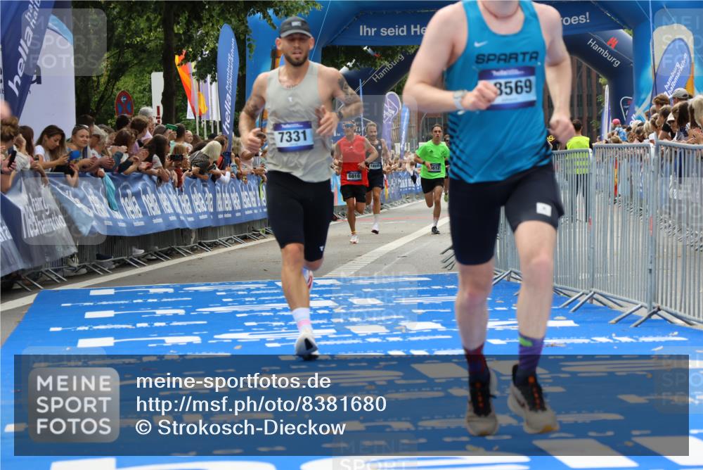 29.06.2025 - hella hamburg halbmarathon Strokosch-Dieckow http://msf.ph/oto/8381680 29.06.2025 10:24:10 Ziel 5612, 6816, 7331, 9269, 10234, 17614, 18569, 19041 meine-sportfotos.de