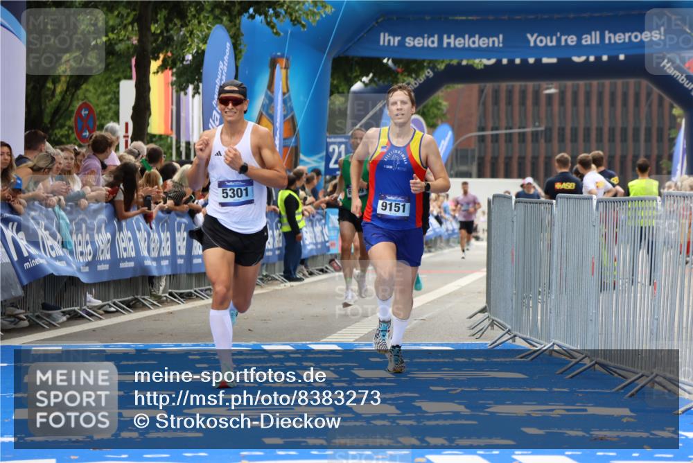 29.06.2025 - hella hamburg halbmarathon Strokosch-Dieckow http://msf.ph/oto/8383273 29.06.2025 10:23:39 Ziel 5301, 6699, 7834, 9151, 16169 meine-sportfotos.de