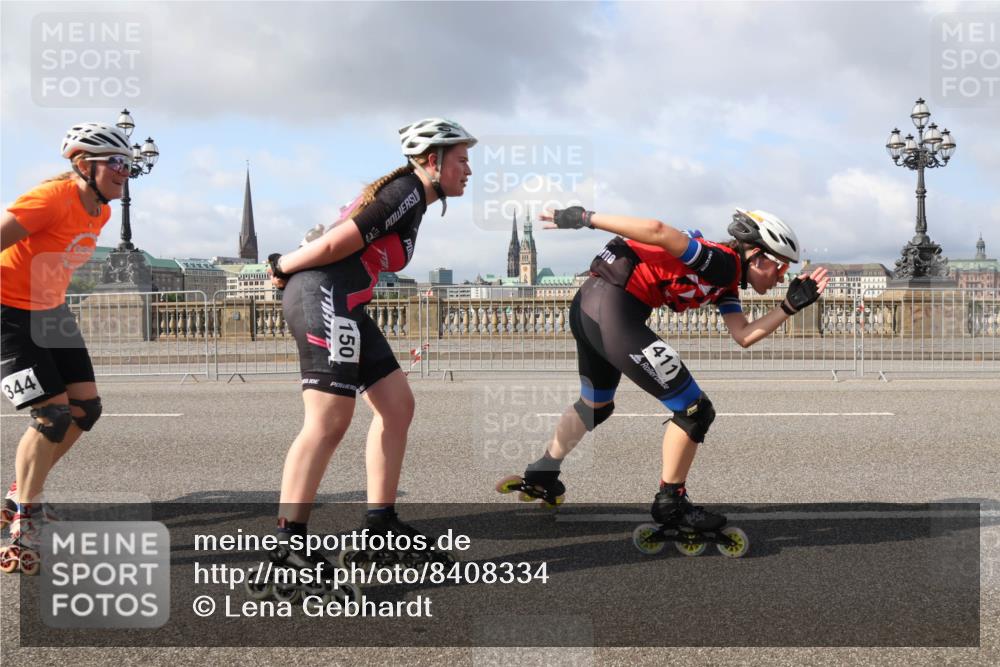 29.06.2025 - hella hamburg halbmarathon Lena Gebhardt http://msf.ph/oto/8408334 29.06.2025 08:55:05 Lombardsbrücke 344, 150, 411 meine-sportfotos.de