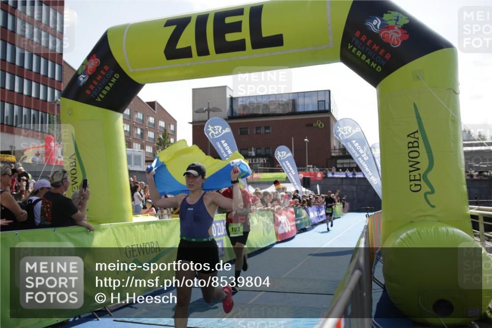 10.08.2025 - GEWOBA Citytriathlon Bremen H.Heesch http://msf.ph/oto/8539804 10.08.2025 15:36:47 Ziel 193, 440, 496, 520 meine-sportfotos.de