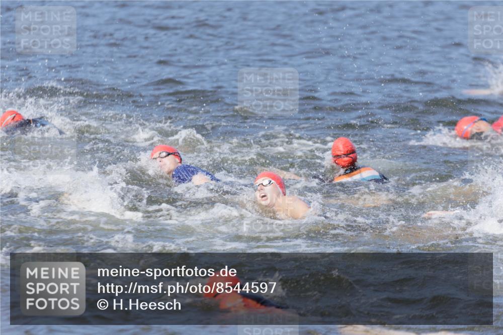 10.08.2025 - GEWOBA Citytriathlon Bremen H.Heesch http://msf.ph/oto/8544597 10.08.2025 10:03:59 Schwimmen  meine-sportfotos.de